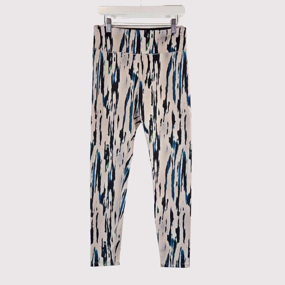 Noli Womens Leggings White Acadia High Rise Tight Pants Ankle Pull On Gym Medium